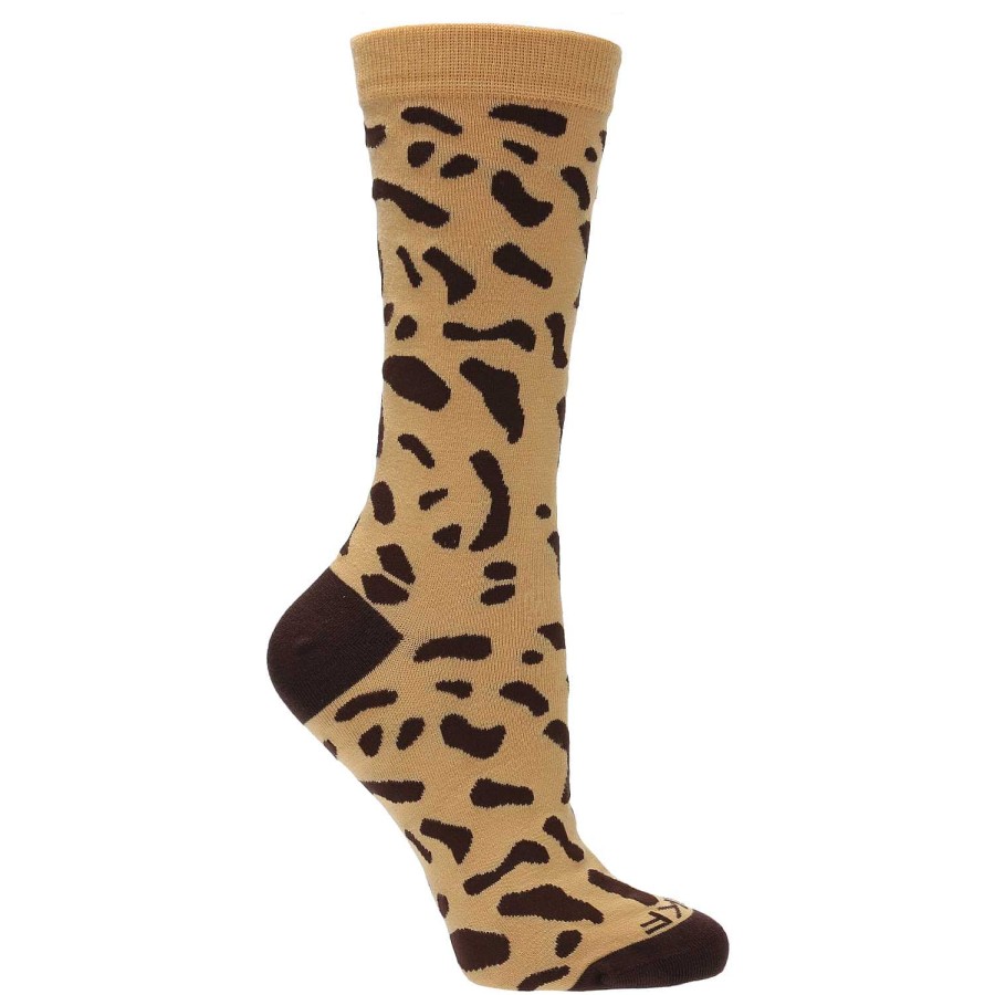 WOMEN Rockford Socks | Women's Bamboo Socks Pack Leopard Color Rockford Multi