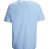 MEN Rockford T-shirts | Organic Cotton T-shirt for Men Organic Light Blue Rockford Aqua Marine Blue