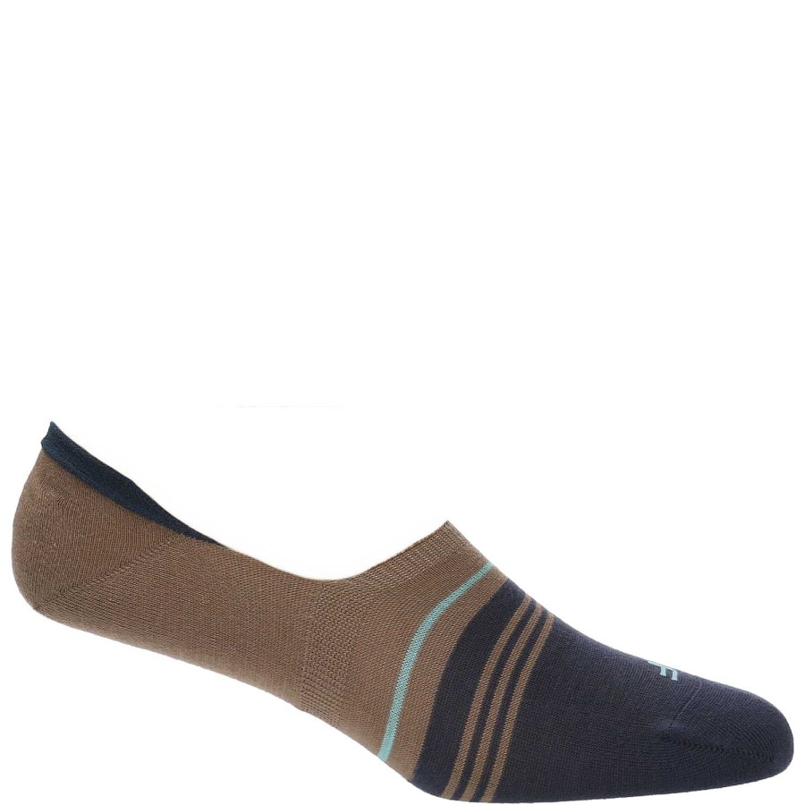 MEN Rockford Socks | Bamboo Sock Men Inv Line Blue Rockford Blue