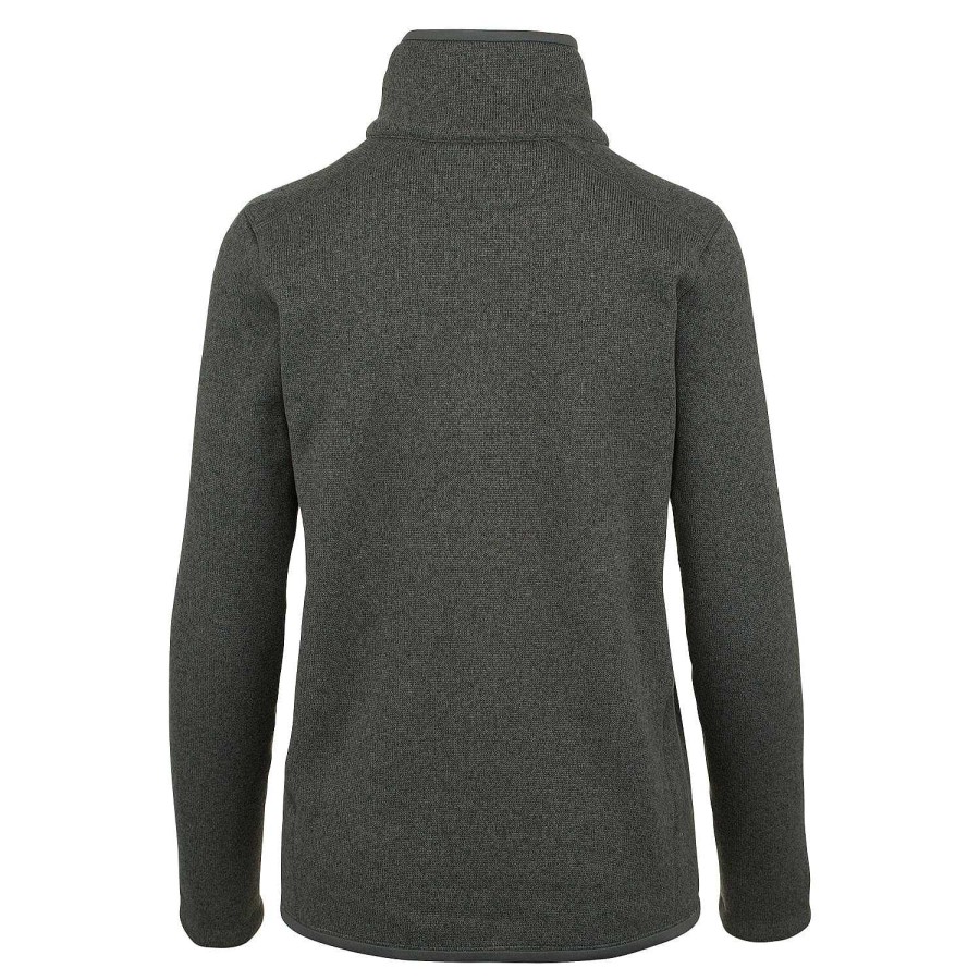 WOMEN Rockford Fleece and Softshells | Polar Women's Sweater Wthr Full Zip Asphalt Heather