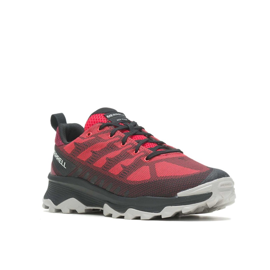 MEN|MAN Rockford See All|Sneakers | Merrell Speed Eco Red Men's Sneaker Lava/Cabernet