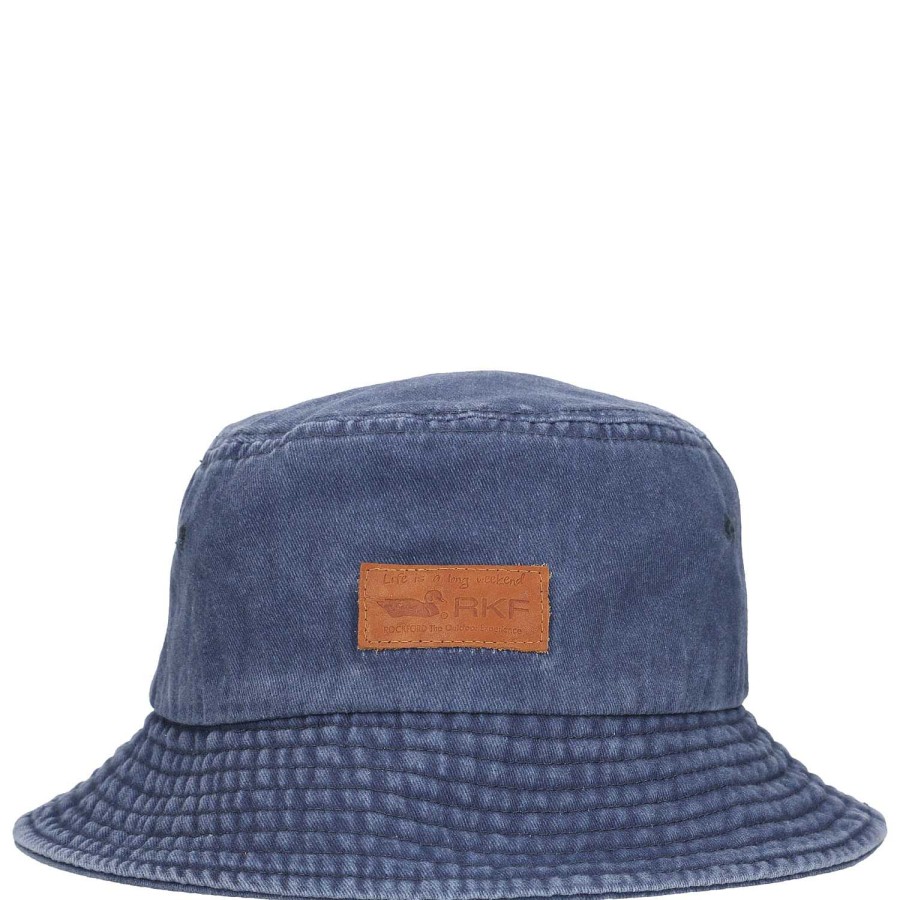 WOMEN|MEN Rockford Caps and JocClearance s | BKT Patch Life Rockford Unisex Cotton Hat Denim