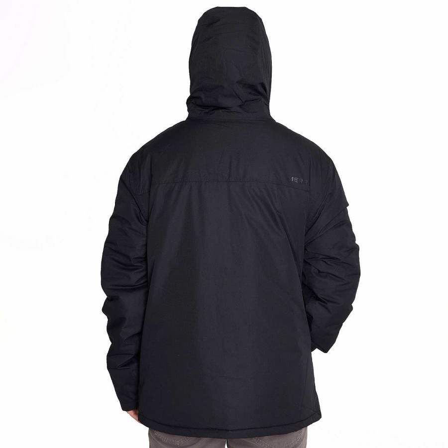 MEN Rockford Jackets and Parkas | Men's Hardshell Raincoat Black Merrell Black