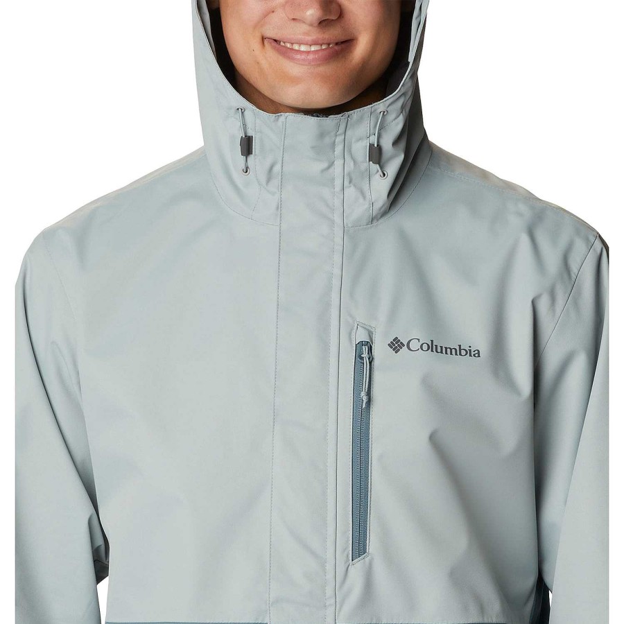 MEN Rockford Jackets and Parkas | Windbreaker Men's Hikebound Jacket Columbia (350) Niagara