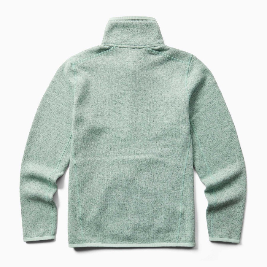 WOMEN Rockford Fleece and Softshells | Polar Women's Sweater Weather Full Zip Mint Merrell Mineral Heather