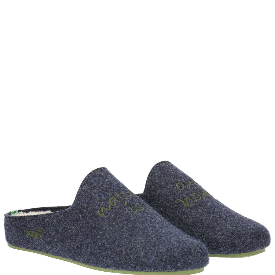 MEN Rockford Slippers | Unisex Slipper Nature Slipper Blue