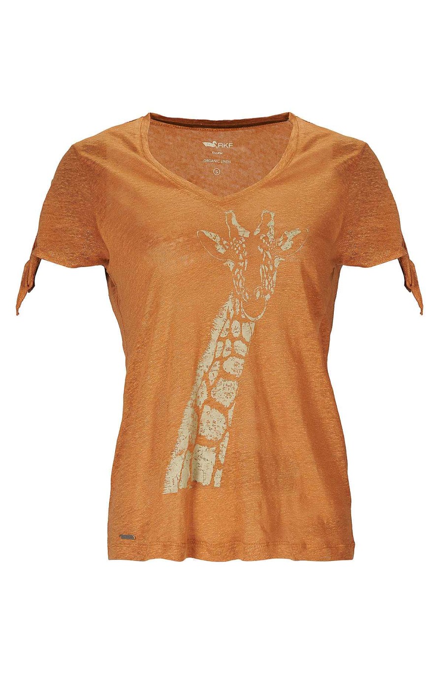 WOMEN Rockford T-shirts | Women's Organic Organic Linen T-shirt Cooper