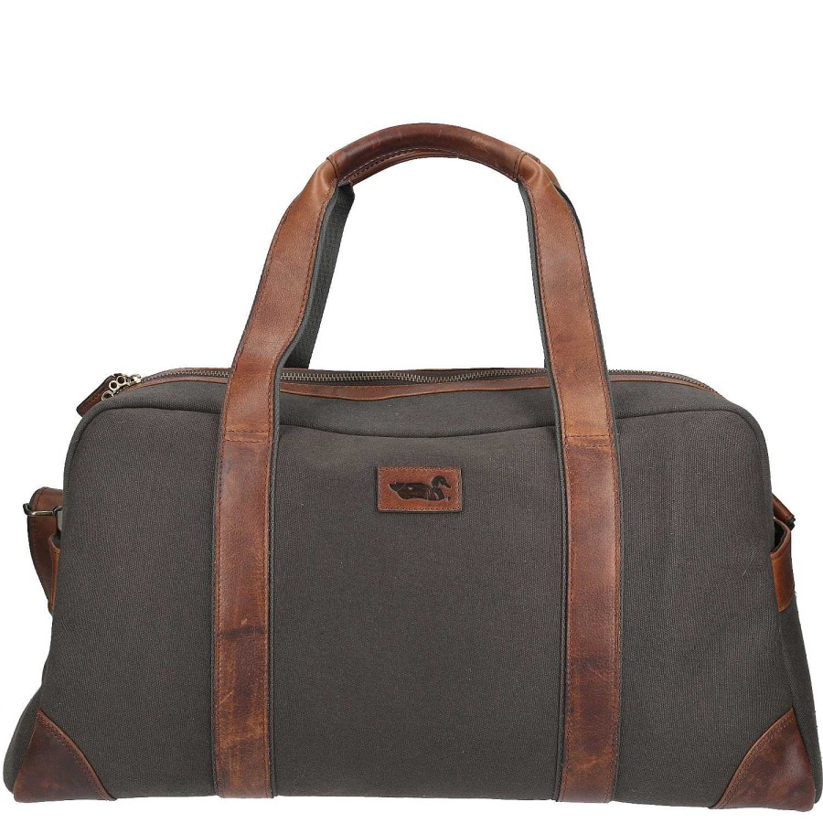 MEN Rockford Briefcases and Backpacks | Rcy Rivoli Travel Unisex Bag Charcoal