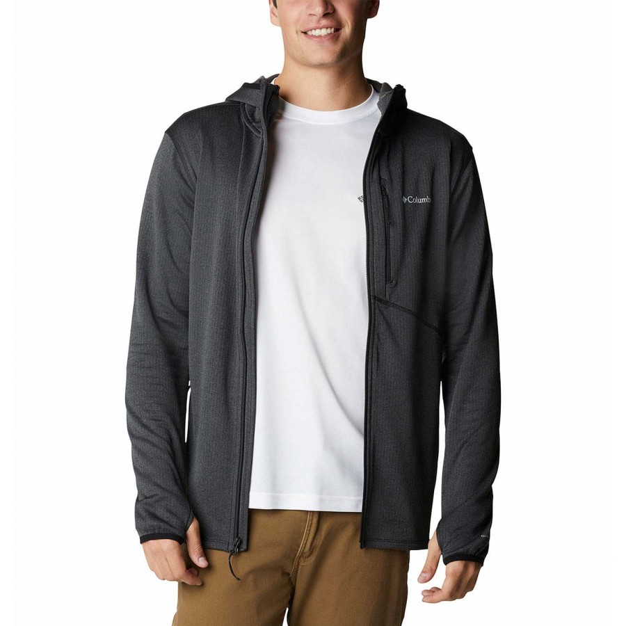 MEN Rockford Fleece and Softshells | Park View Fleece Fz (010) Black