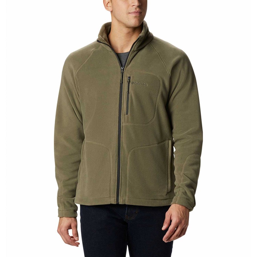 MEN Rockford Fleece and Softshells | Polar Fast Trek Ii Full Zip (397) Stone Green