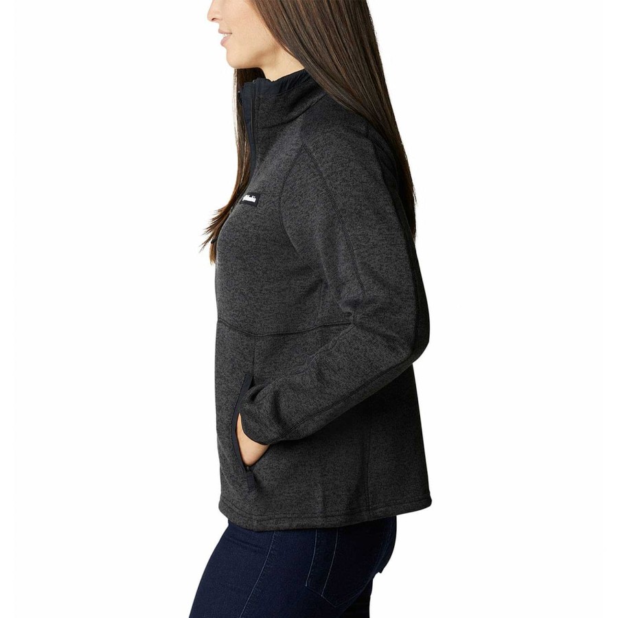 WOMEN Rockford Fleece and Softshells | W Sweater Weather Fu (010) Black Heather