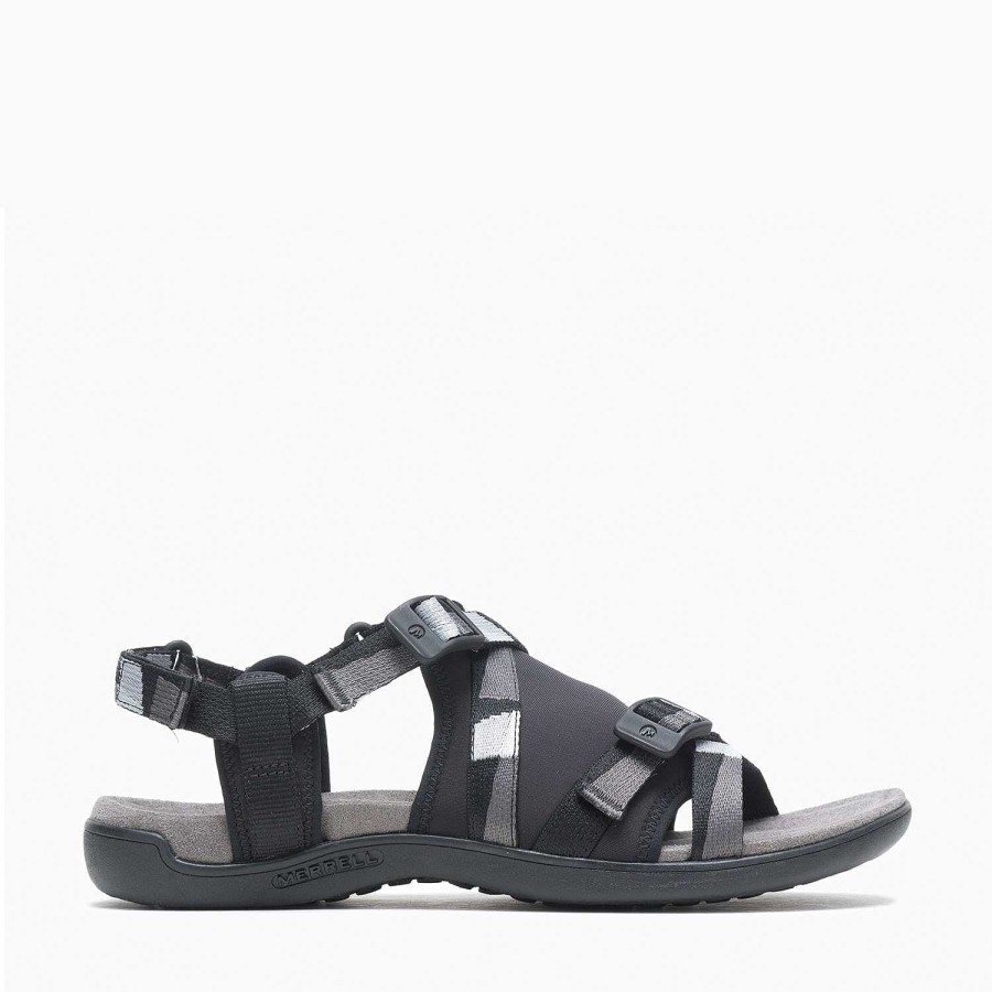 WOMEN Rockford Sandals | District 3 Lattice Web Women's Sandal Black