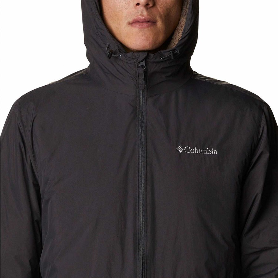 MEN Rockford Jackets and Parkas | Grand Wall Sherpa (011) Shark