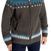 MEN Rockford Vests and Sweaters | Olten Men's Cardigan Night Forest