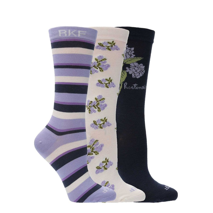 WOMEN Rockford Socks | Women's Bamboo Socks Pack Gift Hor Color Rockford Multi