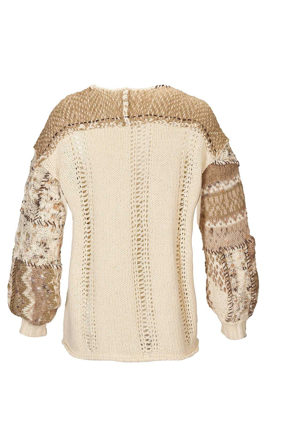 WOMEN Rockford Vests and Sweaters | Zaira Women's Sweater Organic Cotton Beige