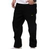 MEN Rockford Pants and Jeans | Men's Casual Pants Canvas Utility Pant Black Cat Pitch Black