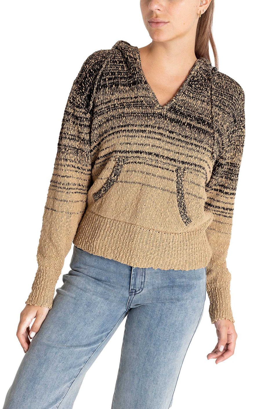 WOMEN Rockford Vests and Sweaters | Atacama Women's Sweater Organic Cotton Golden