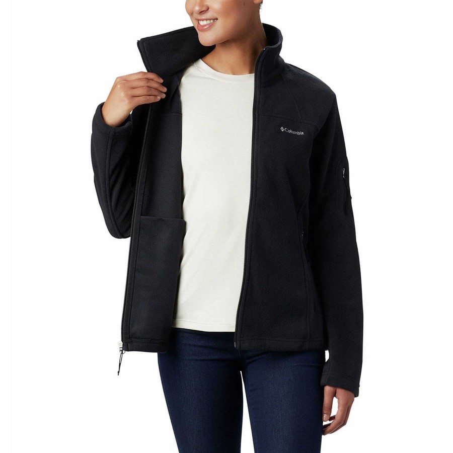 WOMEN Rockford Fleece and Softshells | Fast Trek Ii Jacket (010) Black