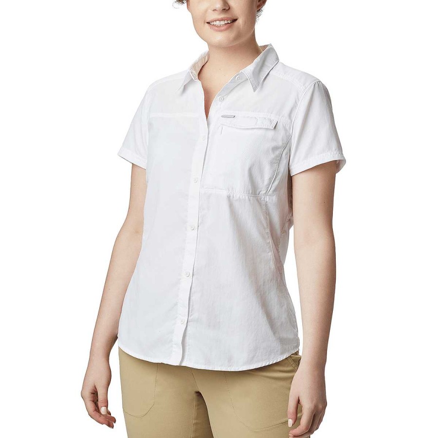 WOMEN Rockford T-shirts | Silver Ridge 2.0 Short Sleeve T-Shirt (100)White