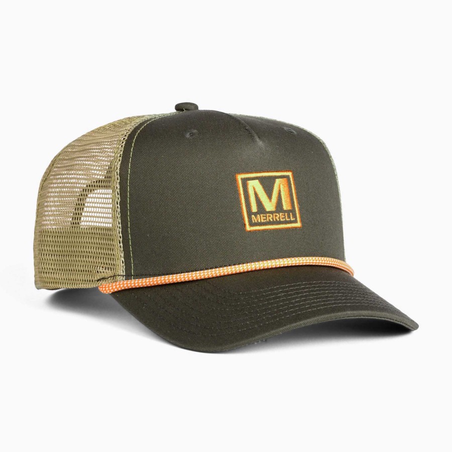 MEN Rockford Caps and JocOnlines | Jockey Unisex Patch Trucker Dusty Olive