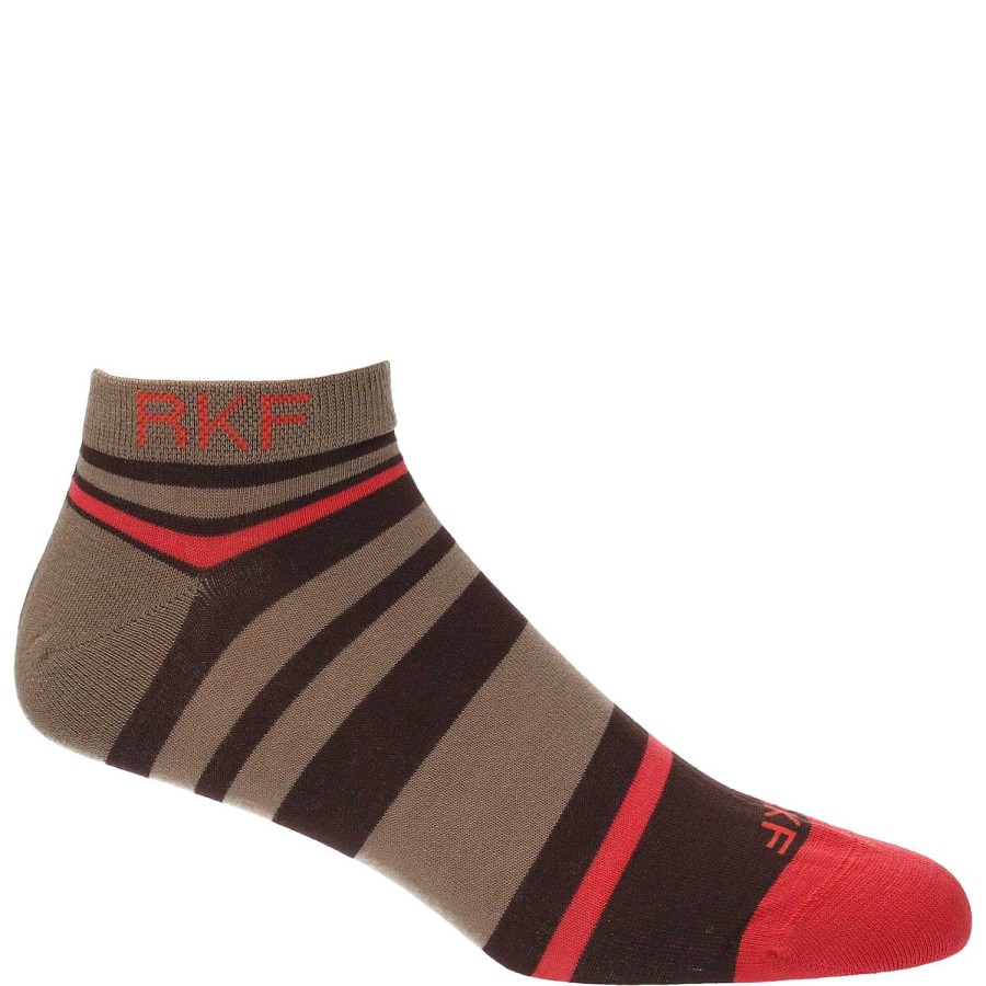 MEN Rockford Socks | Ped Line Cafe Rockford Men's Bamboo Socks Brown