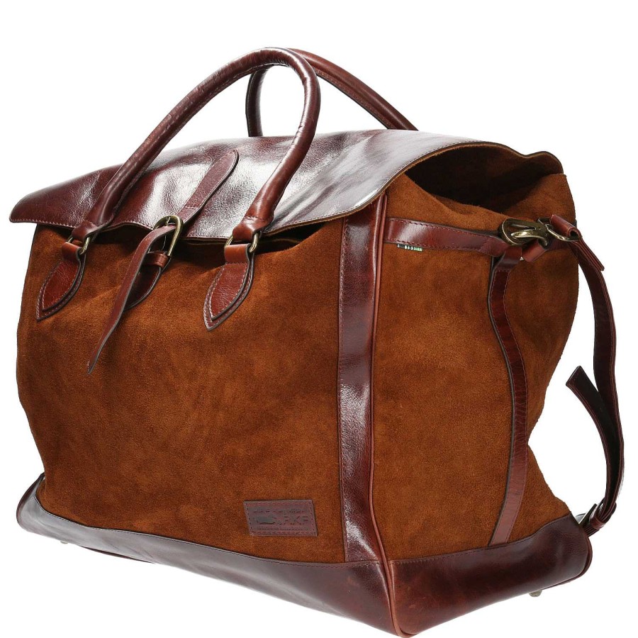 MEN Rockford Briefcases and Backpacks | Unisex Montreux Travel Bag Brown