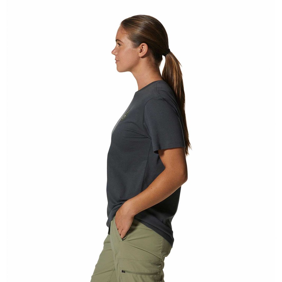 WOMEN Rockford T-shirts | Kea Earth Short Sleeve Tee (007) Volcanic