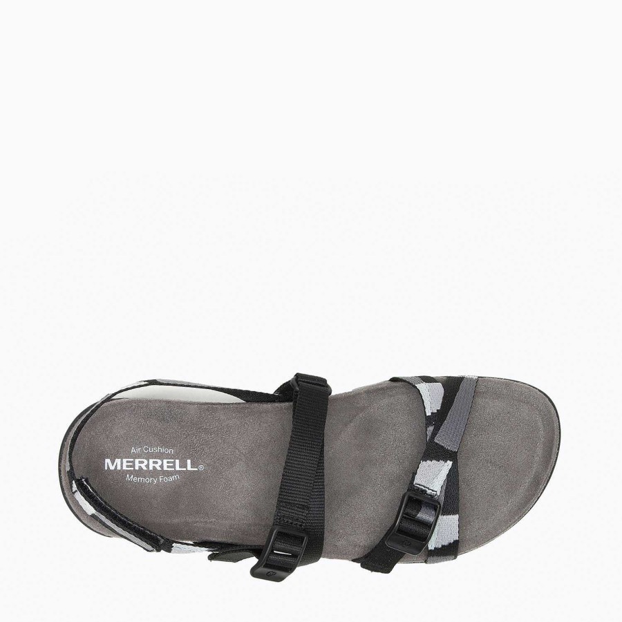 WOMEN Rockford Sandals | District 3 Backstrap Web Women's Sandal Black