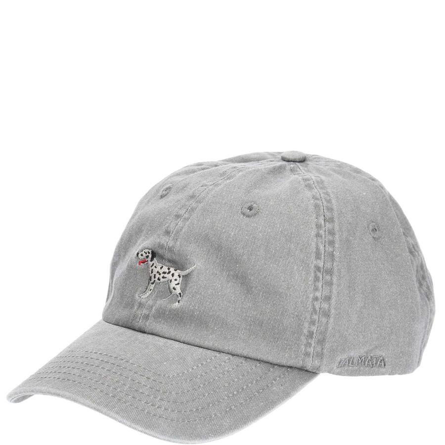 WOMEN|MEN Rockford Caps and JocWholesales | Unisex Cotton Jockey Cap Dalmatian Gray Rockford Flock