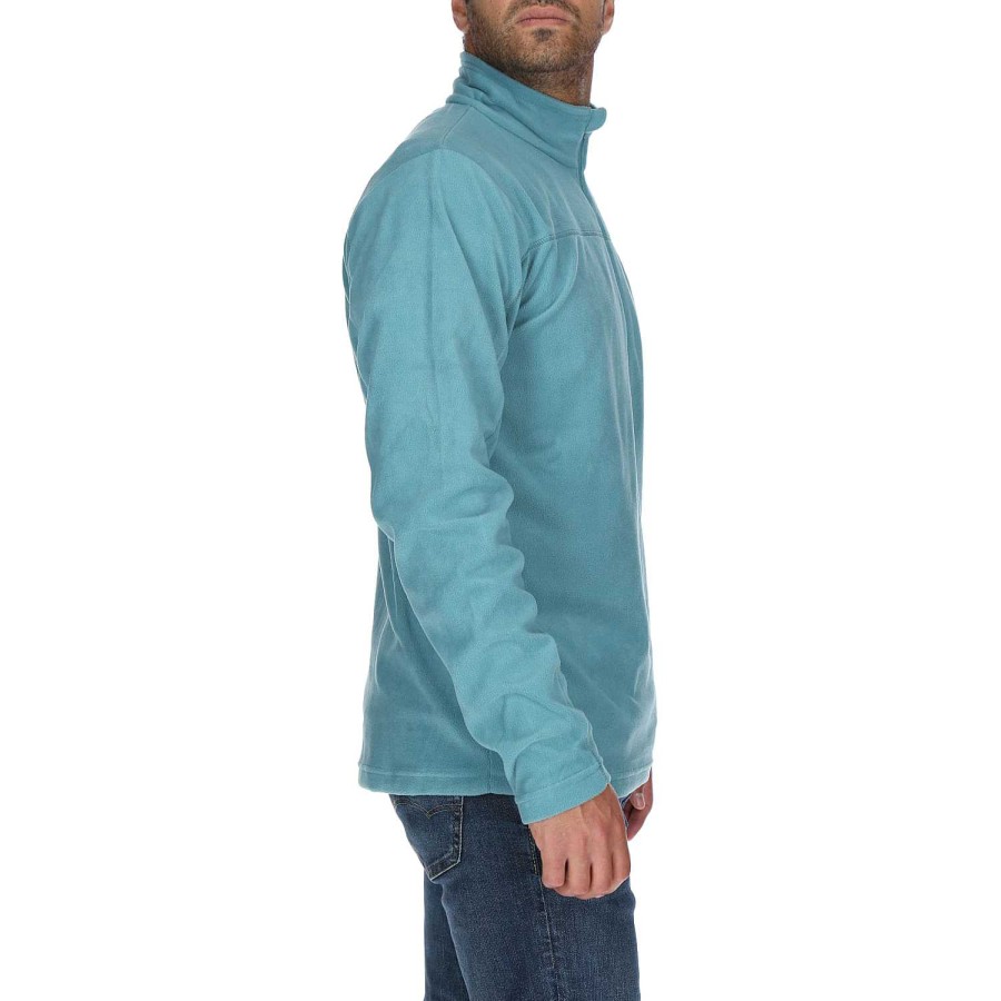 MEN Rockford Fleece and Softshells | Thermochill 1/4 Zip (328) Lakeshore Blue