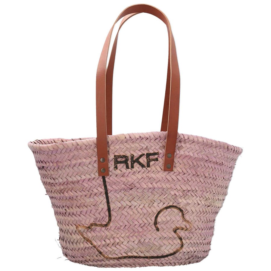 WOMEN|WOMAN Rockford Raffia|Wallets and Backpacks | Raffia Women's Wallet Rkf Malaga Pink Rockford Rose