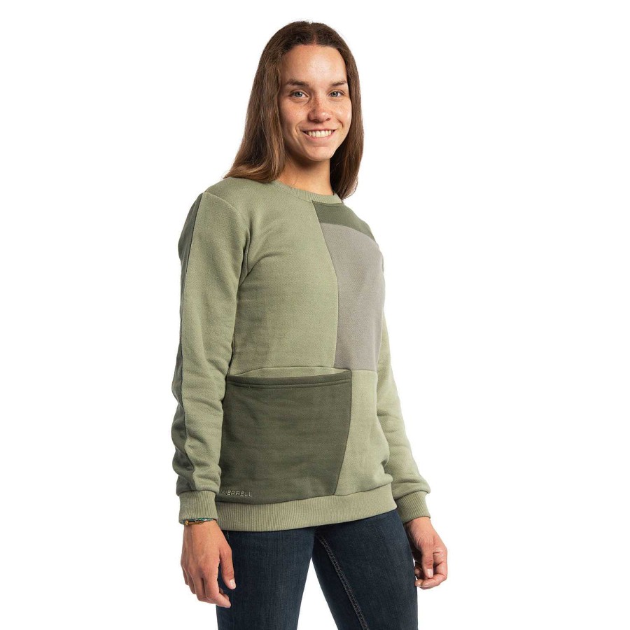 WOMEN Rockford Polerones | Women's Piera 2 Crew Sweatshirt Torch