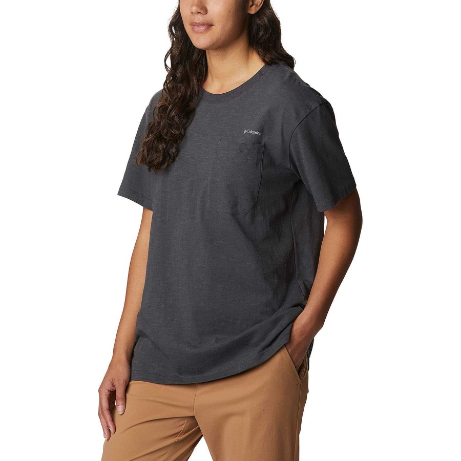 WOMEN Rockford T-shirts | Women's Short Sleeve T-Shirt Break It Down Tee Columbia (011) Shark