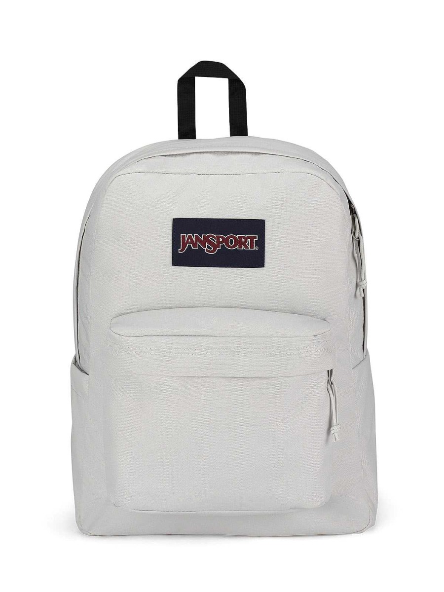 MEN Rockford Briefcases and Backpacks | Jansport Superbreak Backpack Gray Oyster Mushroom