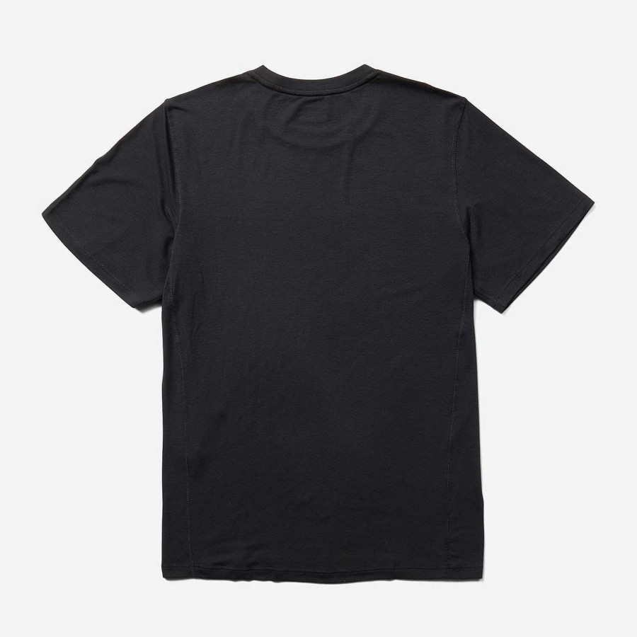 MEN Rockford T-shirts | Men's Tencel Tee T-shirt (010) Black