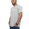 MEN Rockford T-shirts | Men's Casual Short Sleeve T-Shirt Operation Freeze Graphic Tee 4 Gray Cat Puritan Gray