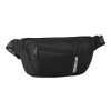 MEN Rockford Briefcases and Backpacks | Banana Casual Unisex Large Bum Bag Black Cat Black