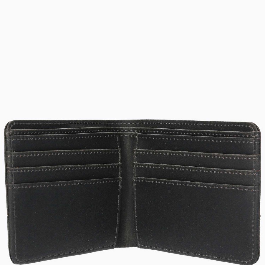 MEN Rockford Wallets | Unisex Leather Wallet Black Merrell Black