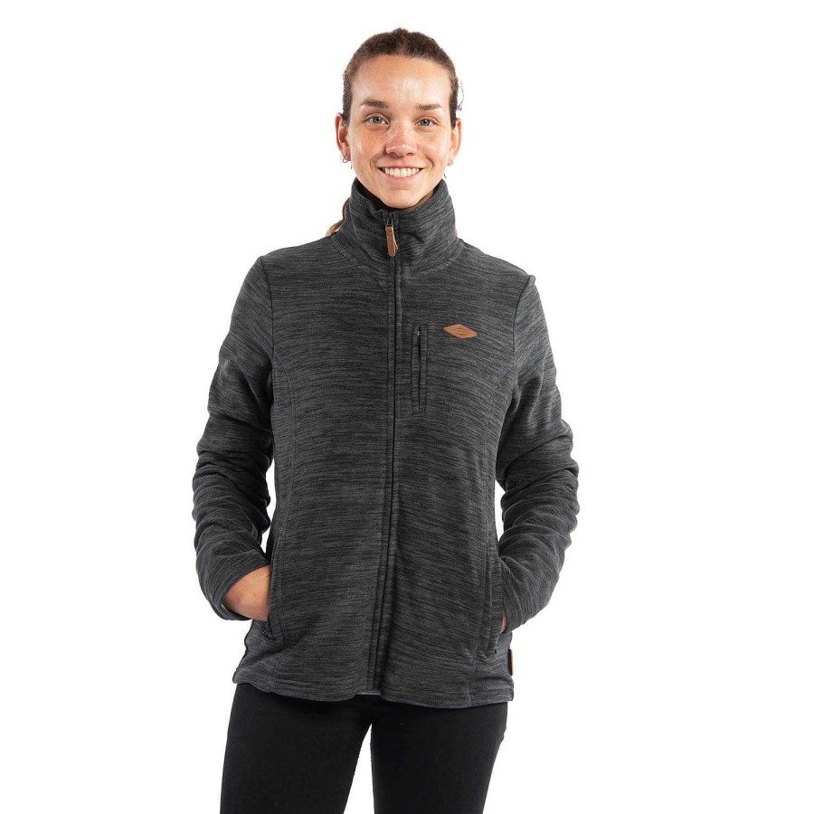 WOMEN Rockford Fleece and Softshells | Women's Fleece Kata Knitted Full Zip Castle Rock