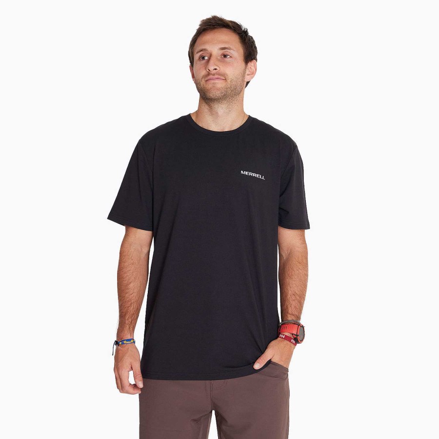 MEN Rockford T-shirts | Men's Sport Tee Black Merrell Black