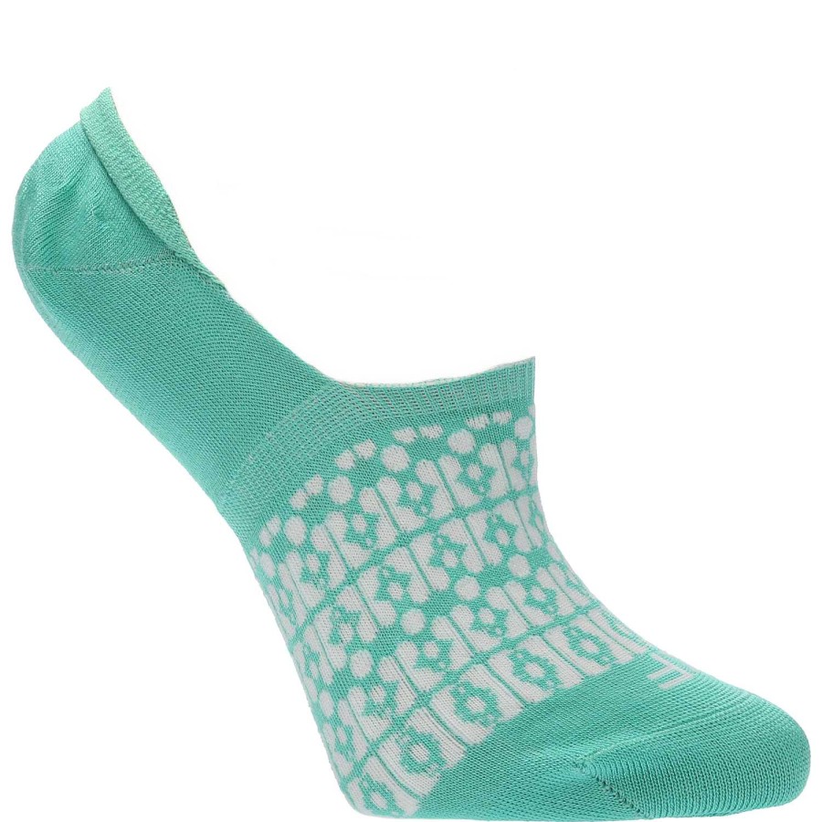 WOMEN Rockford Socks | Inv Mary Women's Bamboo Sock Turquoise Rockford Turquoise