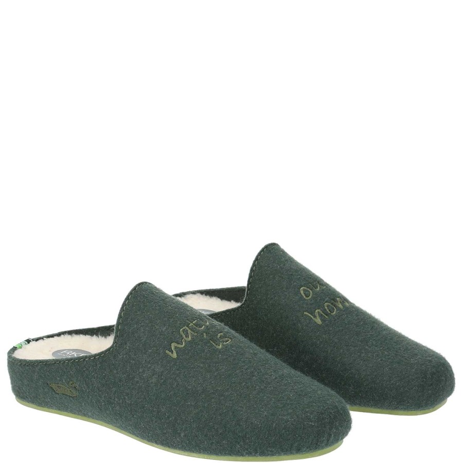 MEN Rockford Slippers | Unisex Slipper Nature Slipper Green