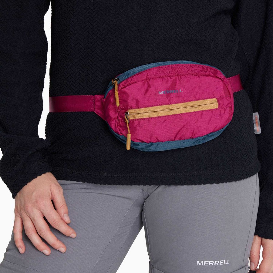 MEN Rockford Briefcases and Backpacks | Banana Unisex Waistbag Merrell Bordeaux