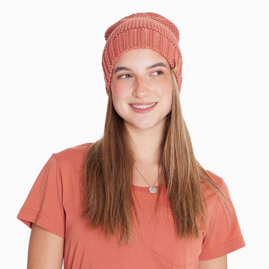 MEN Rockford Caps and JocWholesales | Unisex Questa Beanie Hat Pink Merrell Aragon