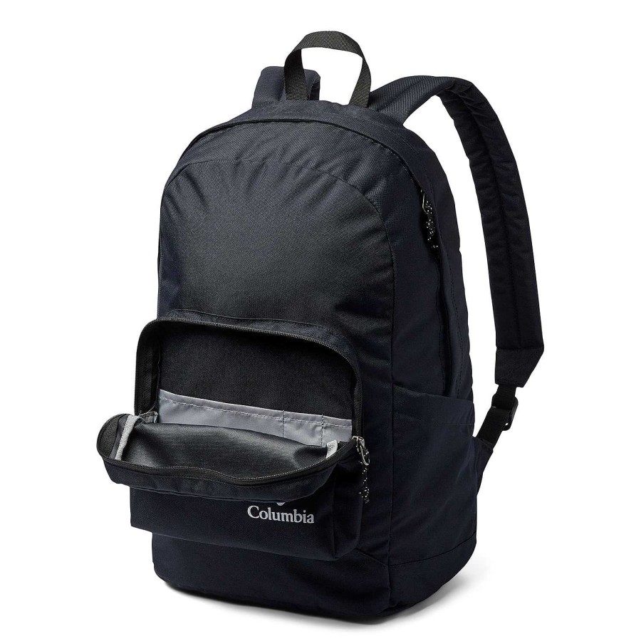 MEN Rockford Briefcases and Backpacks | Zigzag Unisex Backpack 22L Backpack Columbia (010) Black