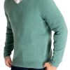 MEN Rockford Vests and Sweaters | Rockford Green Cashmere Men's Sweater Aspen