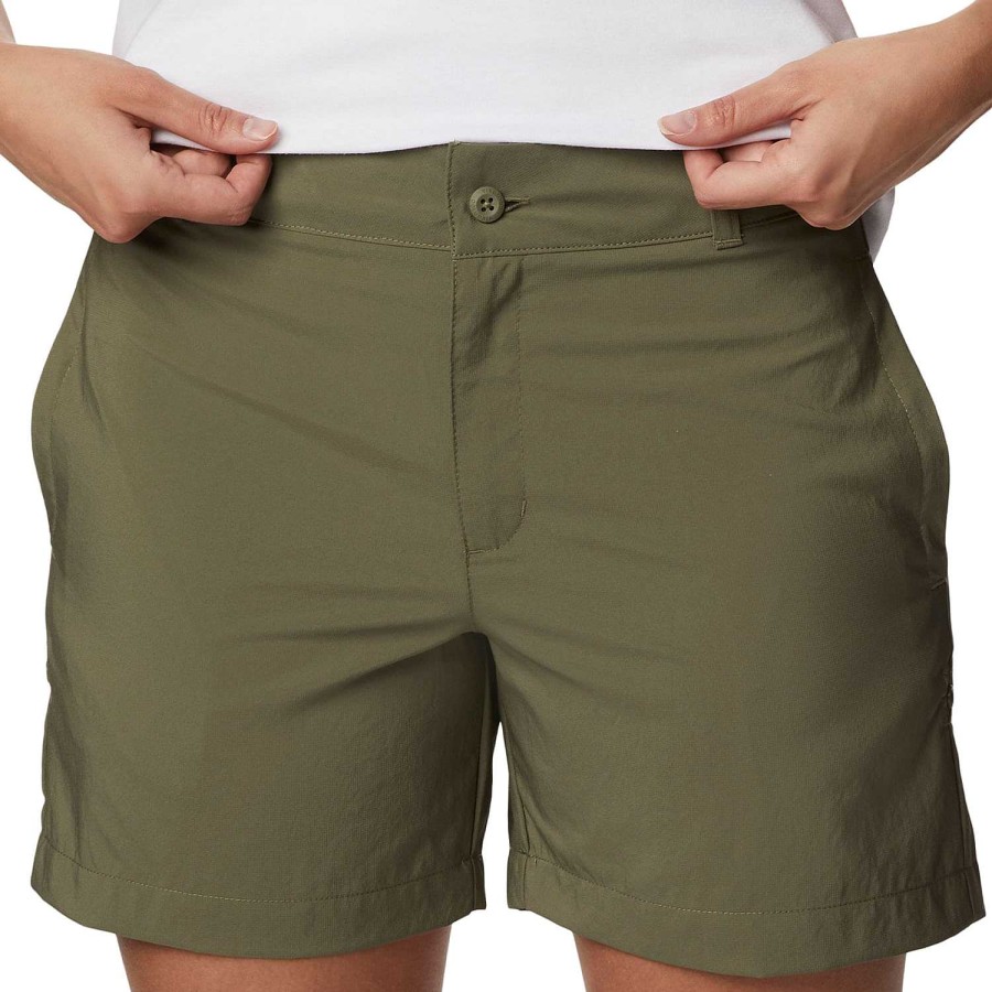 WOMEN Rockford Skirts and Shorts | Women's Silver Ridge Utility Short Columbia (397) Stone Green