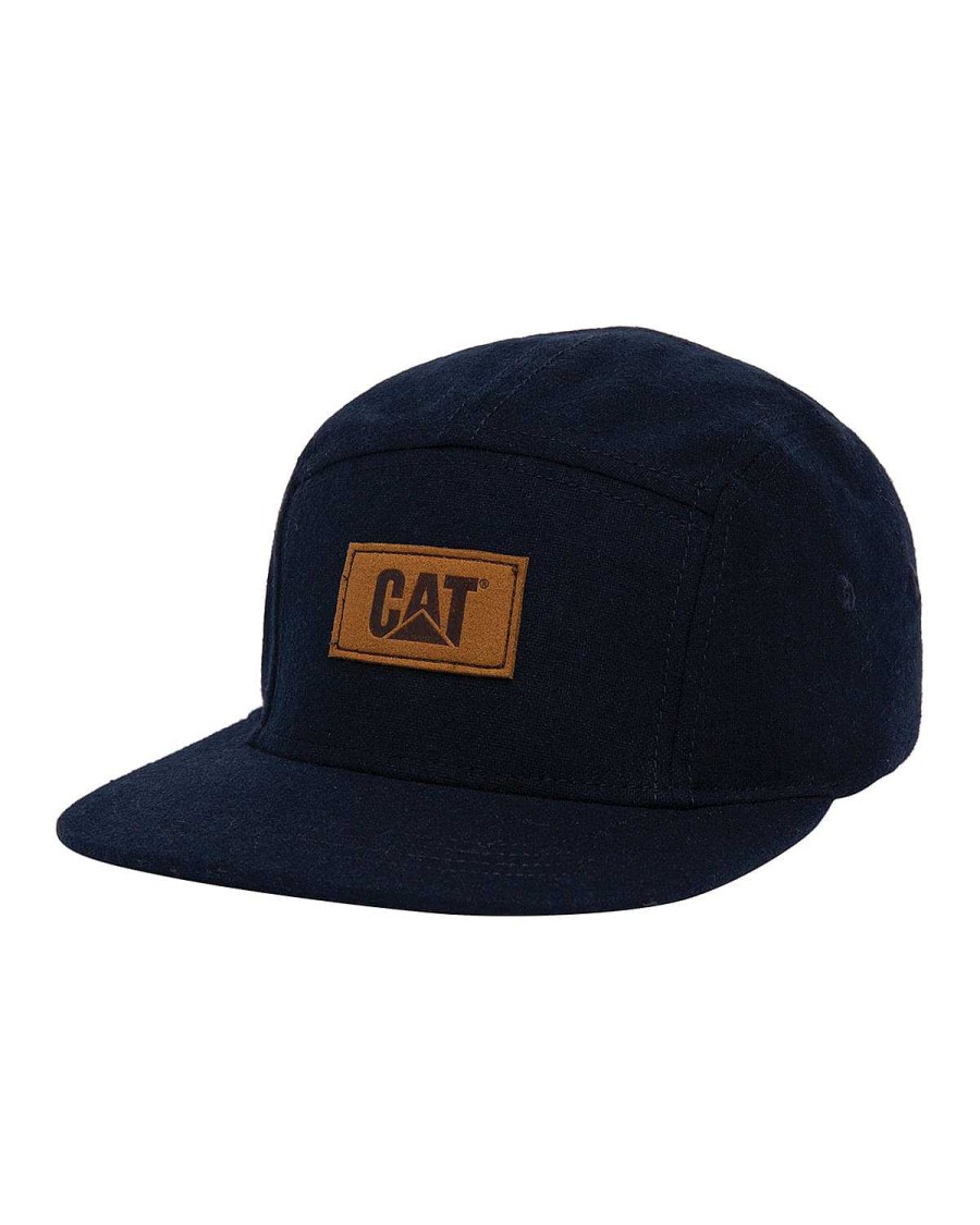 MEN Rockford Caps and JocClearance s | Jockey Casual Unisex Cat Logo Patch Flat Bill Hat Blue Cat Detroit Blue