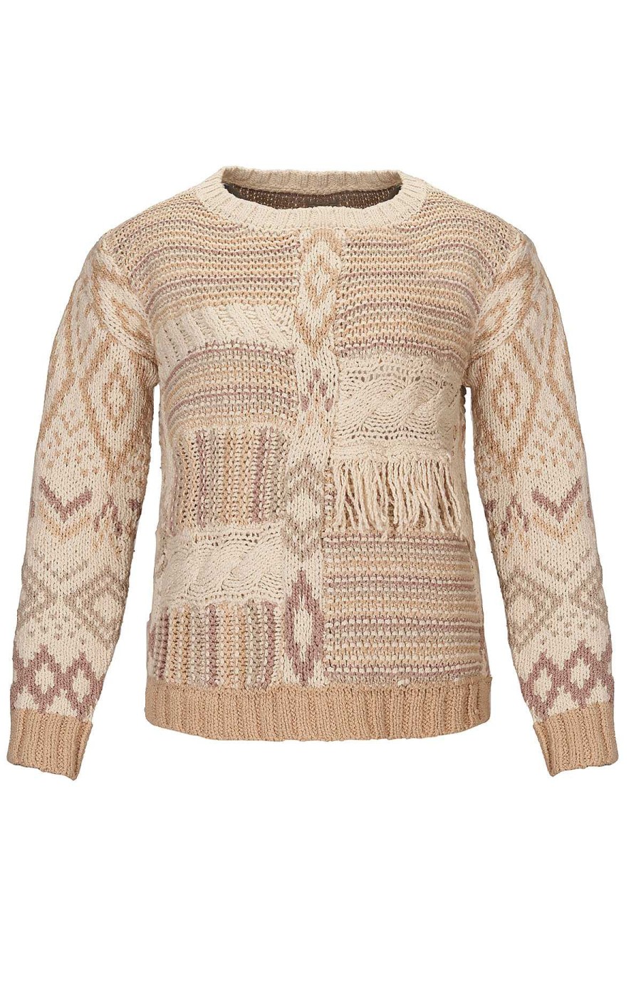 WOMEN Rockford Vests and Sweaters | Balta Women's Sweater Organic Cotton Golden